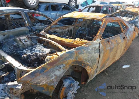 2021 Dodge Challenger Sxt из США, поврежденный, VIN 2C3CDZAG8MH596787